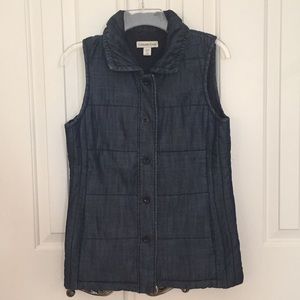 Blue Coldwater Creek Vest